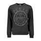 Black Cotton Men Sweater
