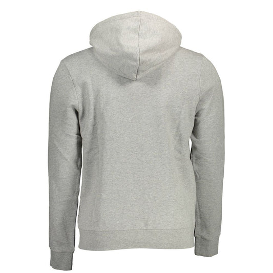 Gray Cotton Men Sweater