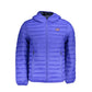 Blue Polyamide Men Jacket