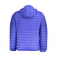 Blue Polyamide Men Jacket