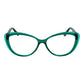 Green Women Glasses Frame
