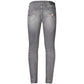 Gray Cotton Men Jeans