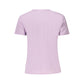 Purple Cotton Women T-Shirt