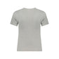 Gray Cotton Women T-Shirt