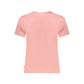 Pink Cotton Women T-Shirt