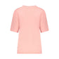 Pink Cotton Women T-Shirt