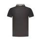 Black Cotton Polo Shirt