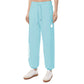 Blue Cotton Women Sweatpant