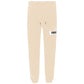 Beige Cotton Men Sweatpant
