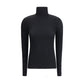 Black Fleece Wool Turtleneck