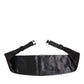 Black Men 100% Silk Belt Wide Waist Cummerbund