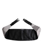 Gray Men 100% Silk Belt Wide Waist Cummerbund