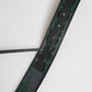 Green Black Polyester DG Logo Buckle Belt