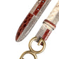 Multicolor Exotic Leather DG Logo Buckle Belt
