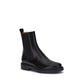 Black Calf Leather Bos Taurus Chelsea Boots