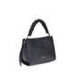 Black Calf Leather Bos Taurus Handbag