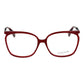 Red Women Glasses Frame