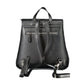 Nero Polyurethane Women Backpack