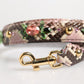 Multicolor Python Embellished Crystal Stud Shoulder Strap