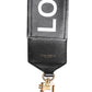 Black Leopard Print Reversible Bag Shoulder Strap