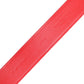 Red Calf Leather Embellished Metal Buckle Belt