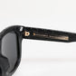 Black Leather Frame DG4177 Tinted Lens Sunglasses