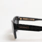 Black Leather Frame DG4177 Tinted Lens Sunglasses