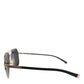 Black 18K Gold Plated Polarized Steel DG2133K Sunglasses