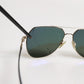 Black 18K Gold Plated Polarized Steel DG2133K Sunglasses