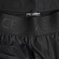 Black Logo Print Beachwear Men Shorts Swimwear