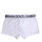 White Cotton Stretch Regular Boxer Underwear