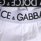 White Cotton Stretch Regular Boxer Underwear