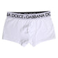 White Cotton Stretch Regular Boxer Underwear