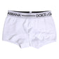 White Cotton Stretch Regular Boxer Underwear
