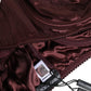 Burgundy Silk Underwired Balconette Bra Underwear