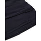 Navy Blue Cotton Casual Pants