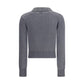 Gray Nylon Sweatshirt