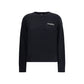 Black Wool Sweatshirt