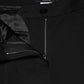 Black Wool High Waist Wide Leg Pants