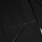 Black Wool High Waist Wide Leg Pants