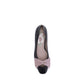 Black Goatskin Ballet Flats