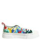 Multicolor Patchwork Low Top Sneakers Shoes