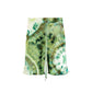 Green Cotton Shorts