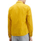 Yellow Polyamide Shell Jacket