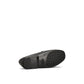 Black Calfskin Slip-On Loafers