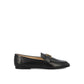 Black Calfskin Slip-On Loafers