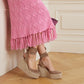 Suede Wedge Espadrilles