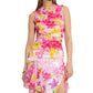 Multicolor Elastane Tank Tops