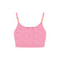 Multicolor Elastane Tank Tops