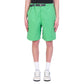 Green Cotton Shorts